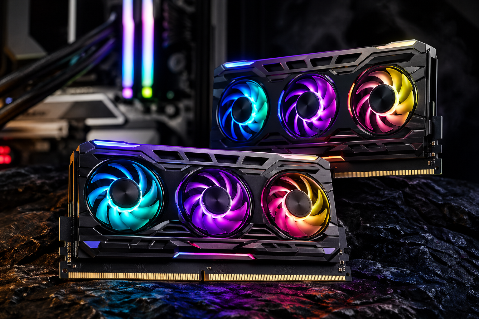 VORTEX DDR5 Hadir dengan Triple Fan: Inovasi RAM Pendingin Aktif Pertama di Dunia