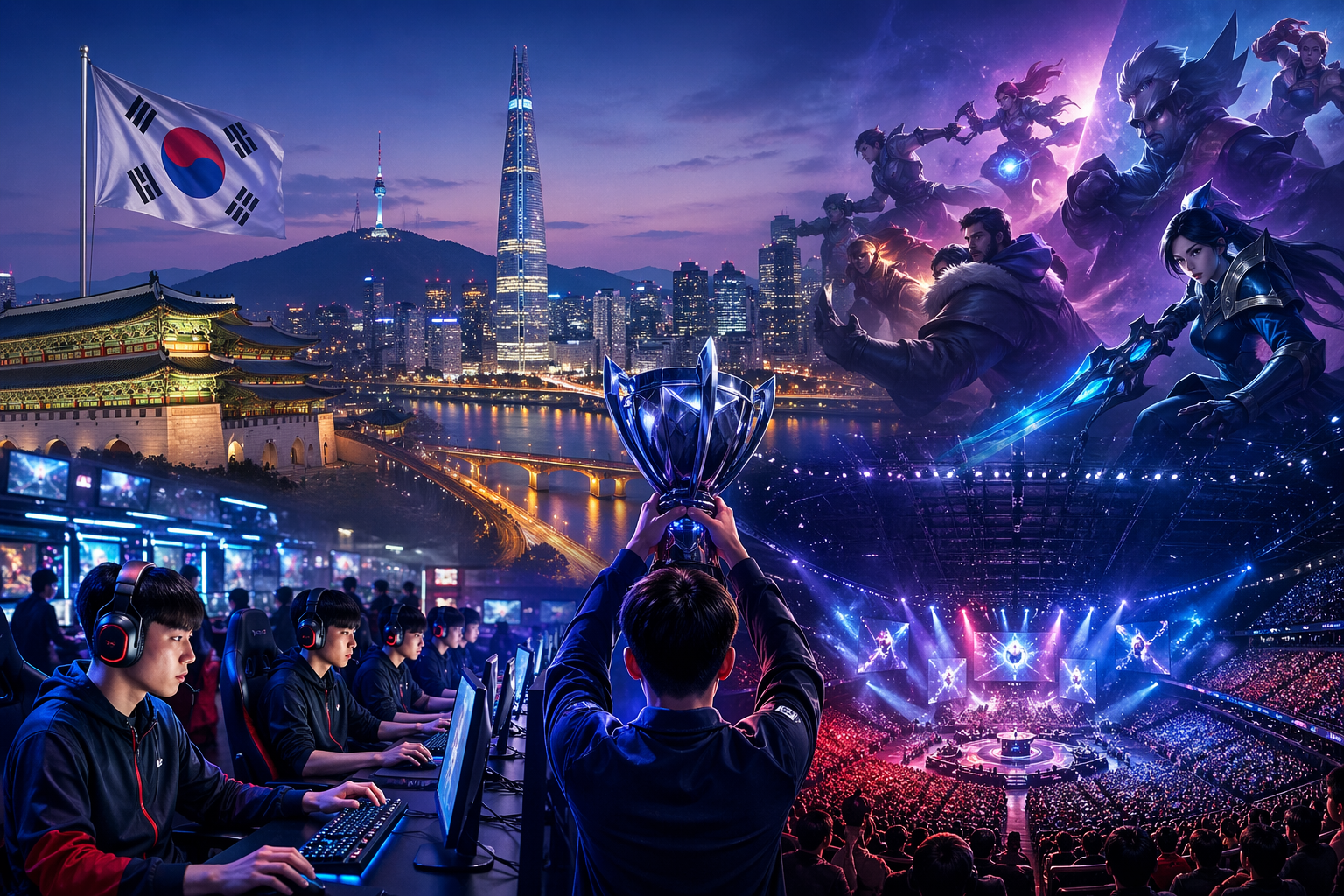 Rahasia Korea Selatan Menjadi Raja Game Global dan Pusat Esports Dunia