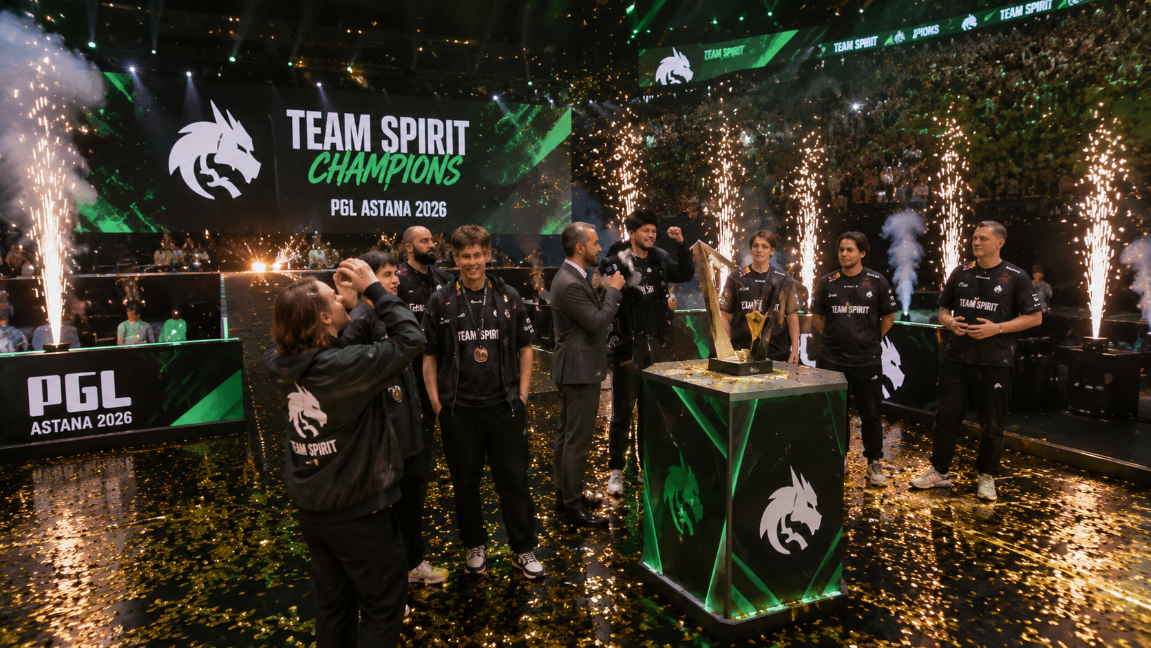 Team Spirit Juara PGL Astana Usai Kalahkan Falcons 3-0