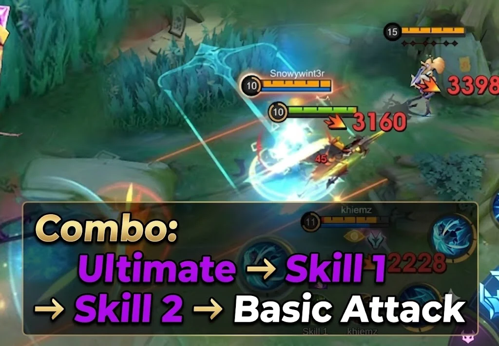 6. Flicker Surprise Attack Combo