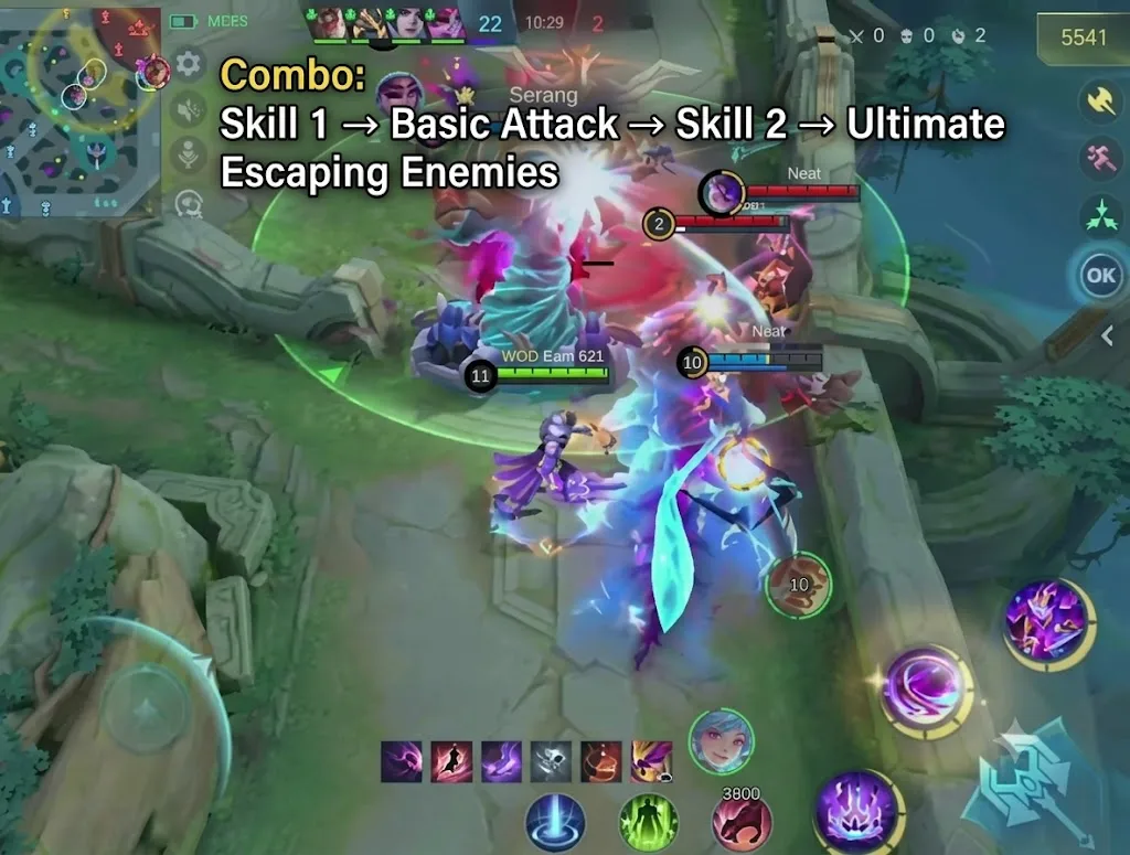 4. Alucard Combo to Chase Escaping Enemies