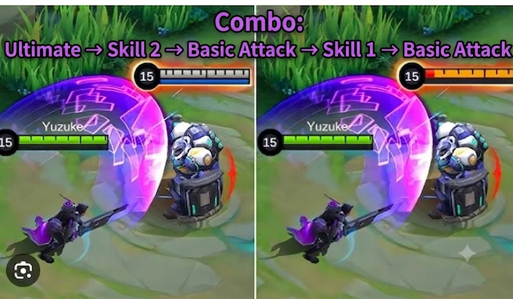 5. Alucard Combo Against Tank Heroes